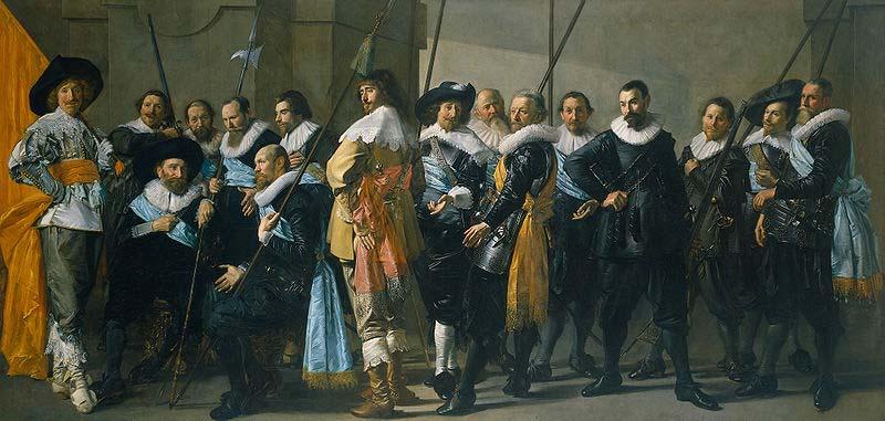 Frans Hals De Magere Compagnie oil painting image